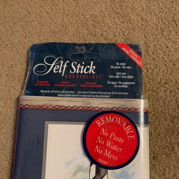 Sunworthy Self Stick Borderlines 5 Yard Wall Border *New* - Picture 2 of 5